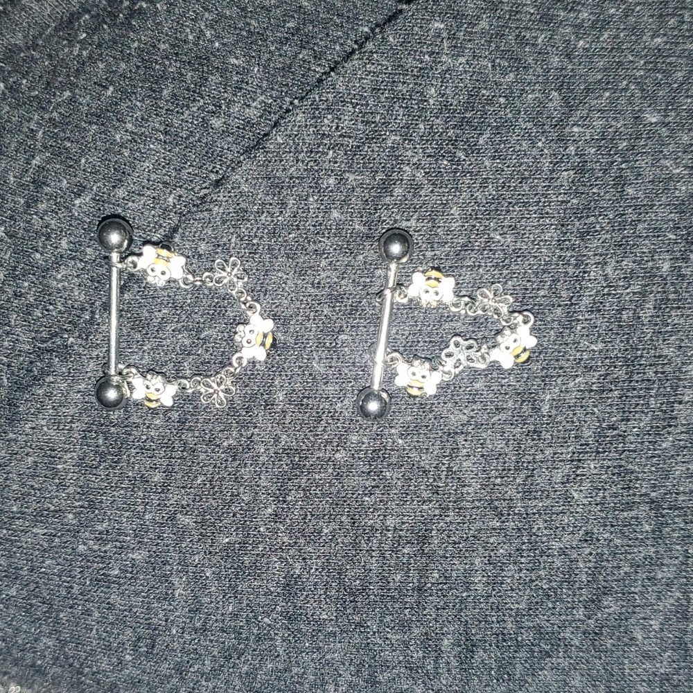 Nipple ring bundle - Picture 3 of 10